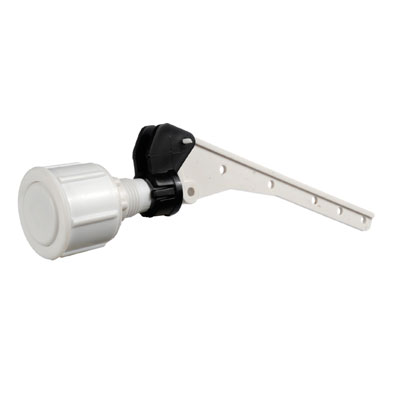 Boton Ferrum Redondo Blanco