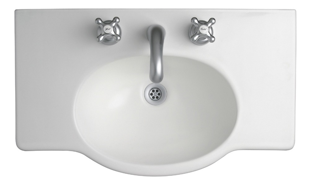 Lavatorio 48 Cm 3 Agujeros Ferrum Venecia