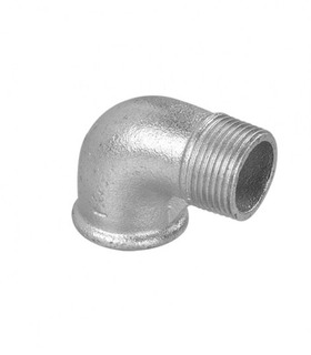 Codo MH 1/2 Galvanizado Dema