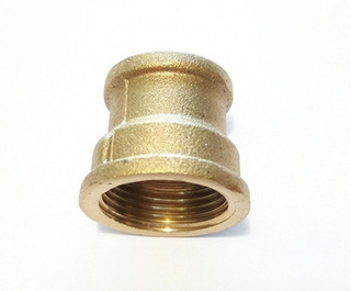 Cupla Reduccion Bronce Agua 1 X 3/4