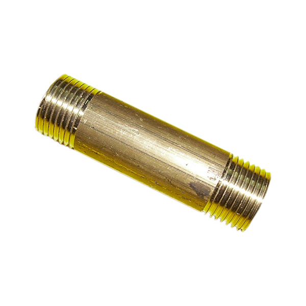 Niple 3/4 X 8cm Bronce