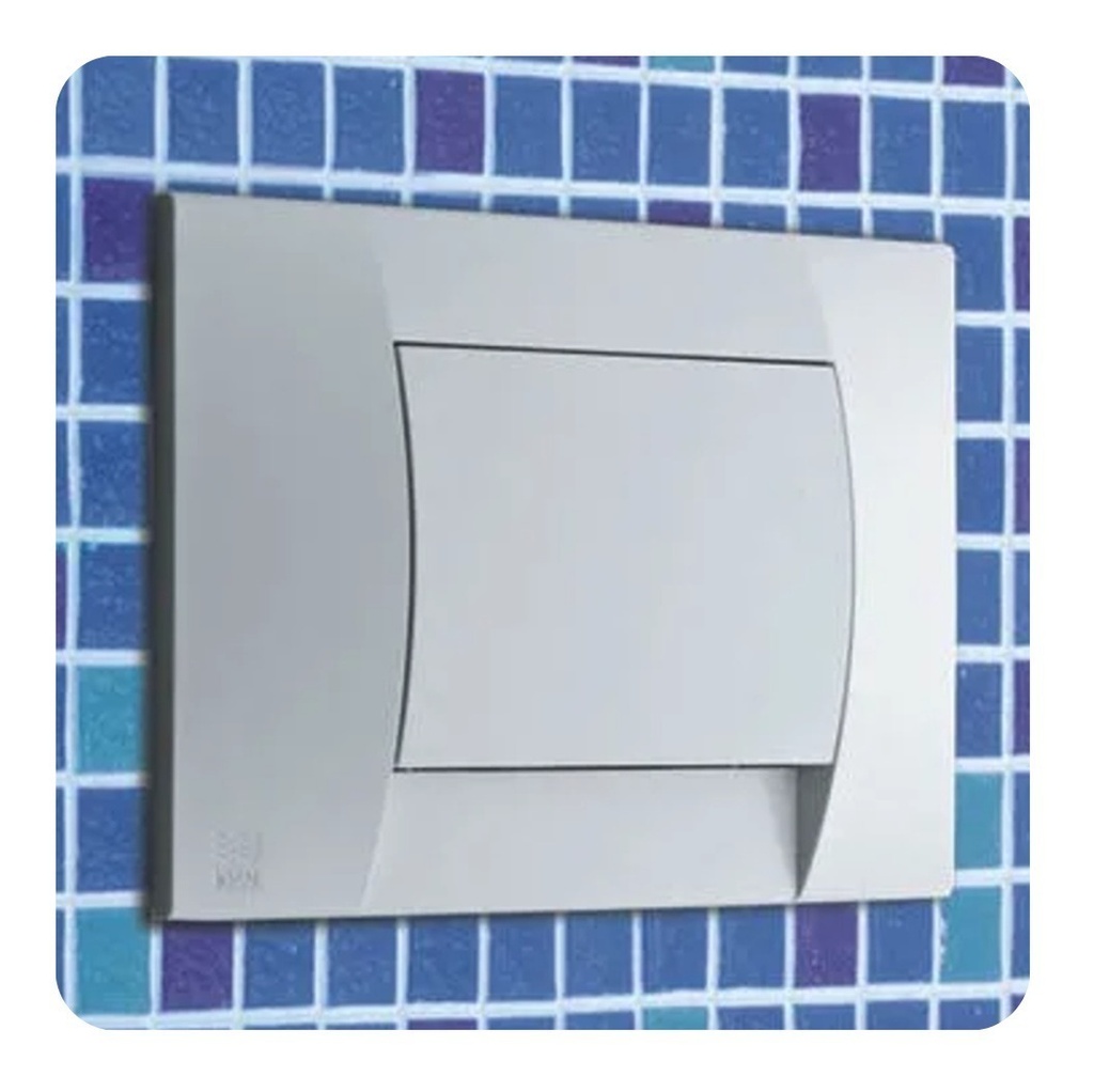 Tecla Universal Ideal Para Deposito De Embutir Blanca