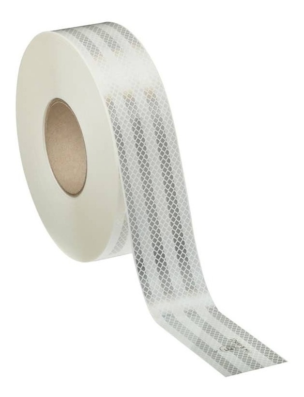 Cinta Reflectiva Blanca 5cm $ X Mts (Rollox45.7mts)ARG983-10