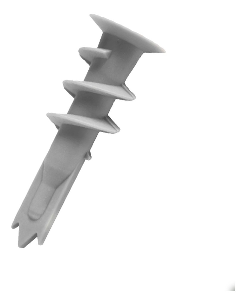 Taco de Nylon Auto-Roscante GKA, largo 40mm $ X Unid