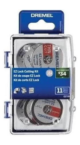 Kit Para Corte 11 Piezas DR 728 Dremel