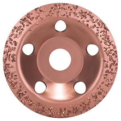 Vaso Amoladora 4. 1/2" Angular Grano Grueso