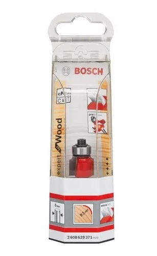 Fresa para redondear con rodamiento de avance 8mm 16.7x12.7