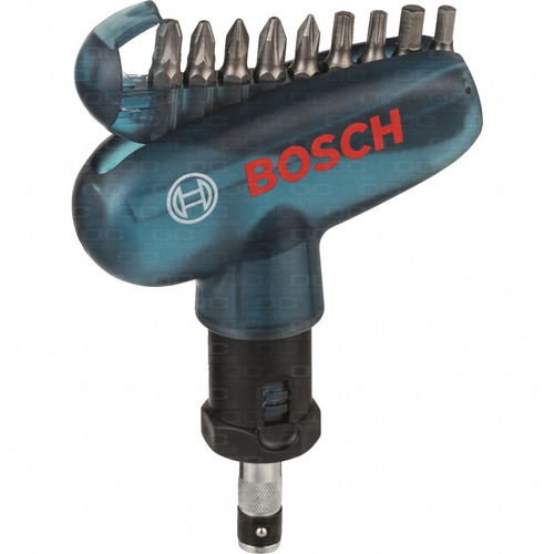 Destornillador Manual Set X 10 Puntas PH PZ SL T HEX