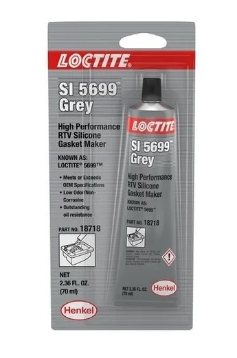 Loctite 5699 Silicona Gris Sellado Motores 50ml