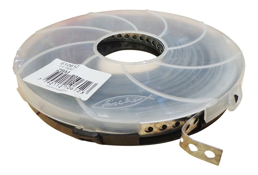 Cinta Perforada Zbm 17/15 Galvanizada ( Precio X Mt)