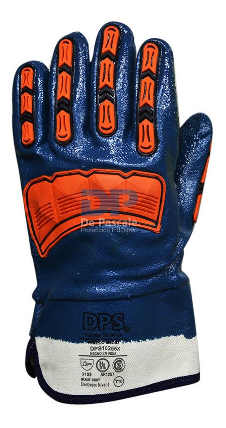 Guante Antishock TPR Nitrilo T08