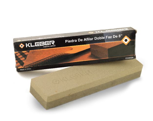 Piedra De Afilar Doble Faz 8"