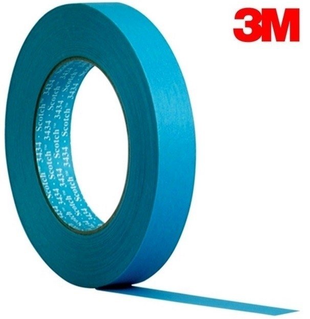 Cinta Enmascarar Azul 12Mm X 50Mts