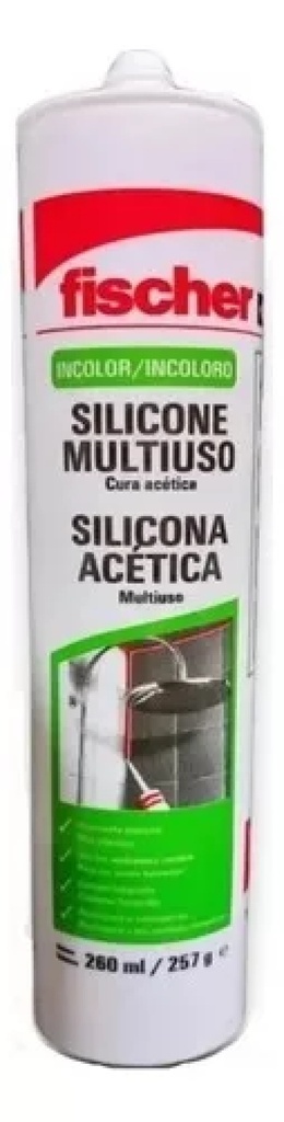 Silicona Acetica Blanca 260ml