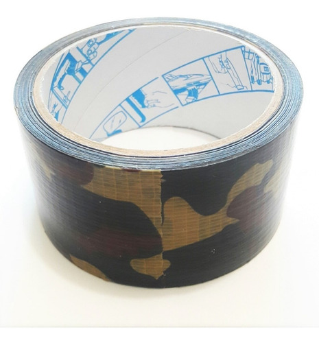 Cinta Ductape CAMUFL SELVA 50mm X 10Mts