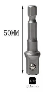 Adaptador 50mm 1/4" Blist X 10 ($ x Unid)