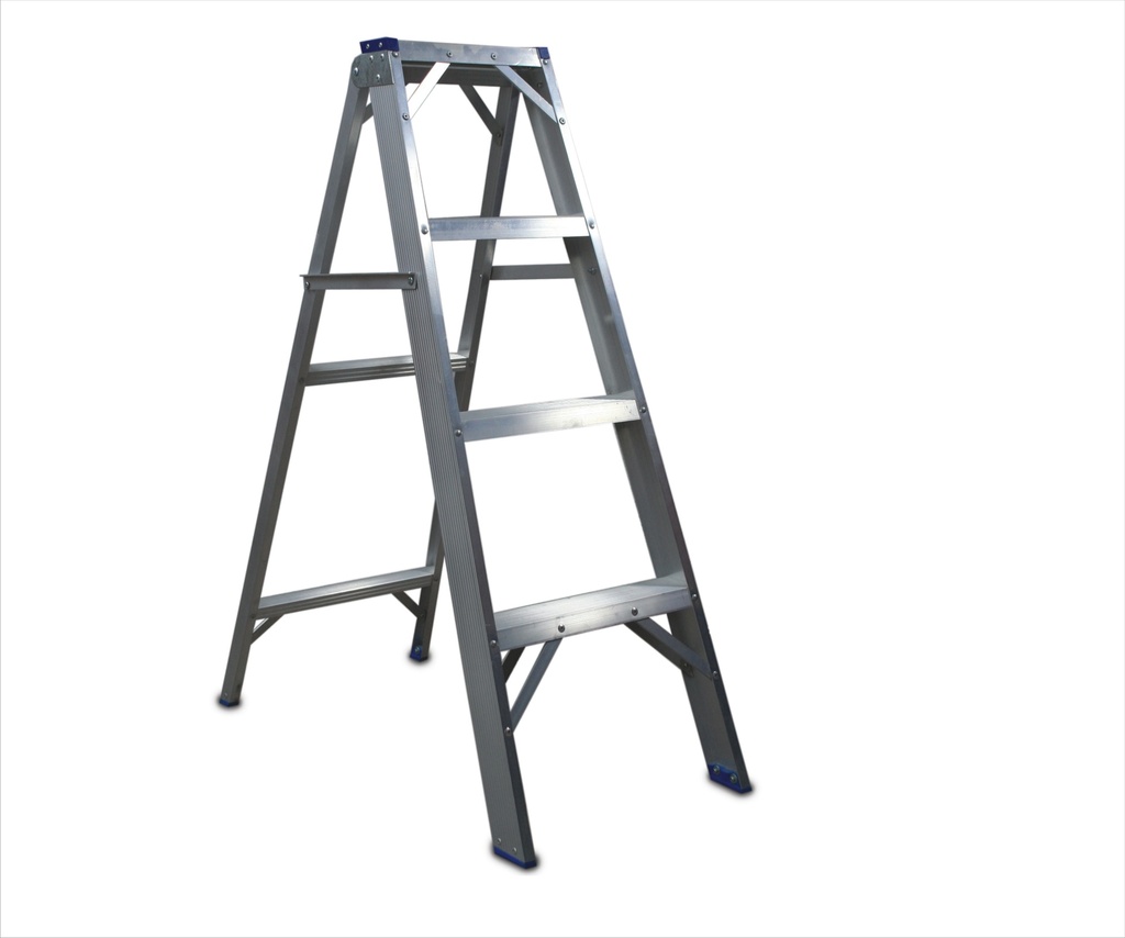 Escalera Aluminio Tijera Simple 6 Escalones