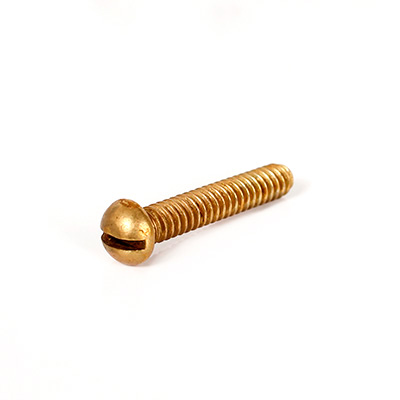 Tornillo Cabeza Redonda De Bronce 5/32x1