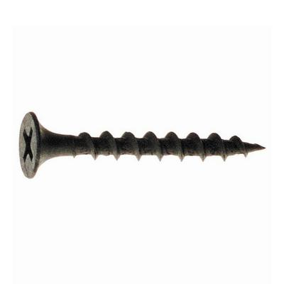 Tornillo Madera Negro  6X2