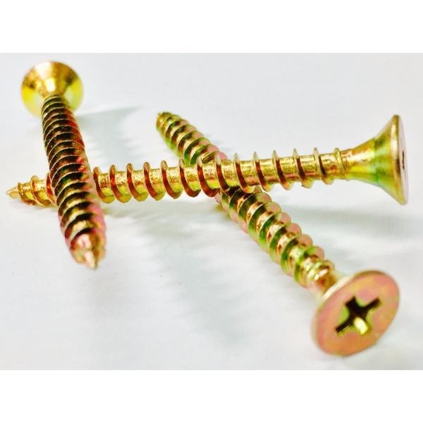 Tornillos Dorados 10X3 (22X75)