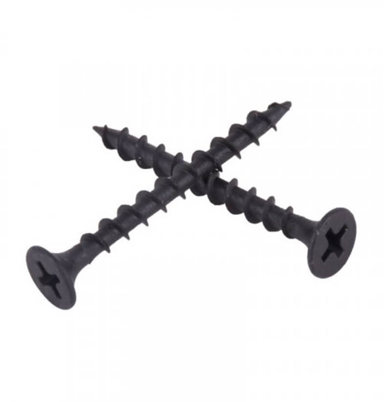 Tornillo Negro 6 X 1 3/4