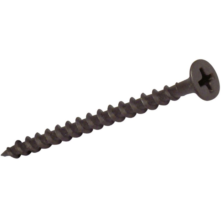 Tornillo Punta Aguja T3 6X 1 1/2 Fosf.Negro