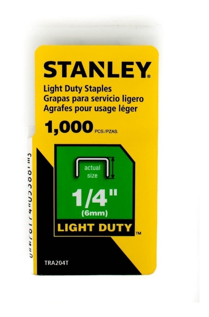 Grapas Tra204T 1/4  $ X Unid CajaX1000