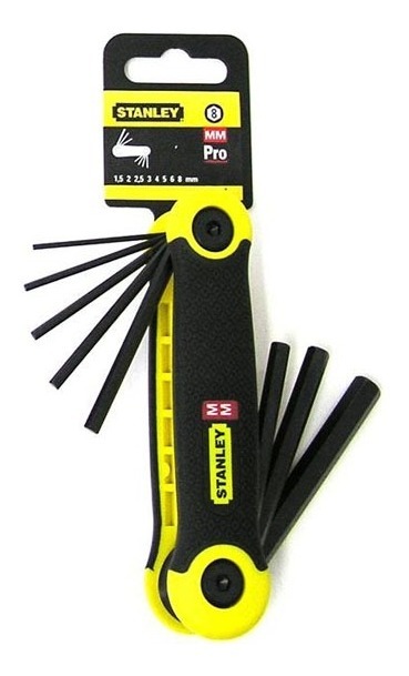 Juego De Llaves Allen Pro 8pzas Mili