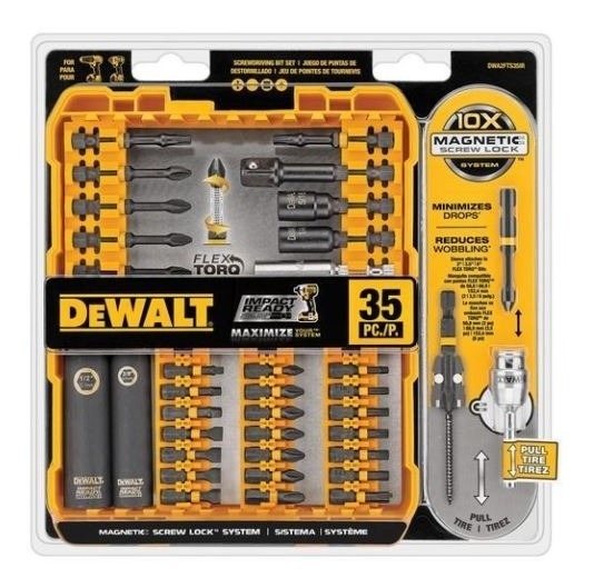 Kit Puntas 2" Phillips #2 Impac Ready 2Pcs+Sujetador Mag.