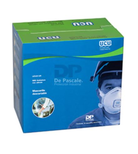 Mascarilla Descartable Con Valvula N95