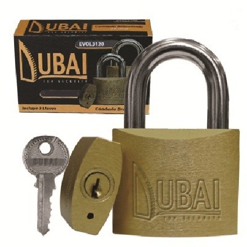 Candado Bronceado Dubai 50mm