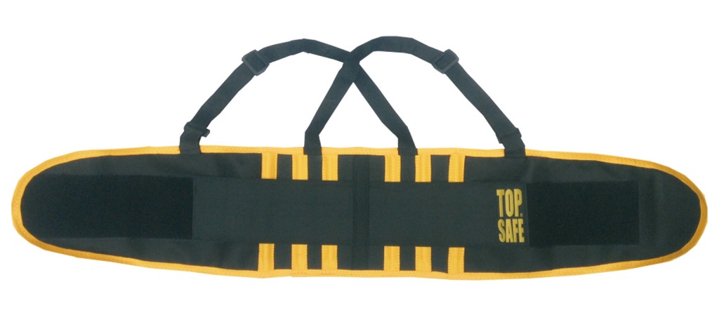 Faja Lumbar TS Eco Std Neg/Amarilla Talle S