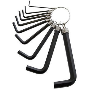 Llaves Allen En Llavero De 10 Pzas Mm