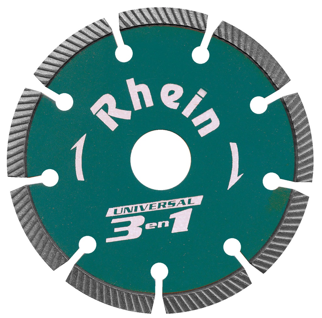 Disco Diamantado 3 En 1 SG/TB/C RHEIN 7"