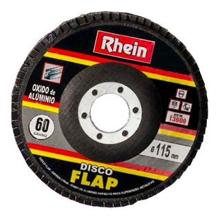 Disco Flap Oxido Alum. 4.5" Gr60 RHEIN