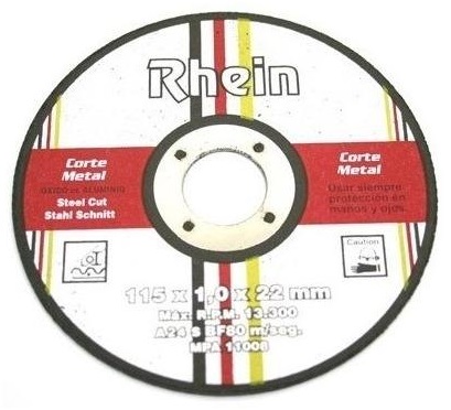 Disco Plano OX/AL Corte 4.5"X1