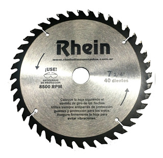 Sierra Diente Widia 7 1/4X 16/22 60 D Rhein