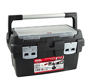 Caja De Herramientas Plastica Tayg Manija Alum. No450