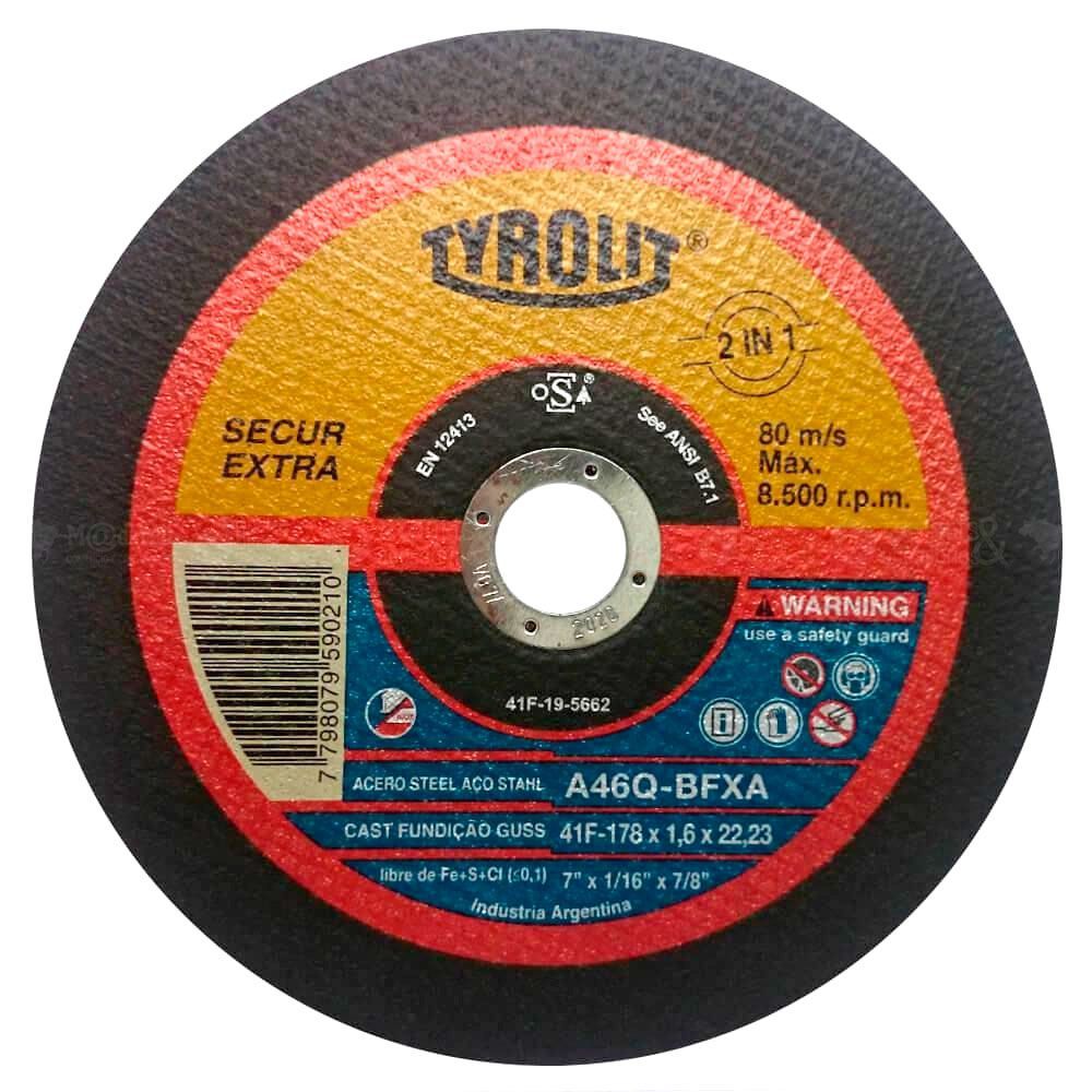 Disco Tyrolit 178X7.22.2