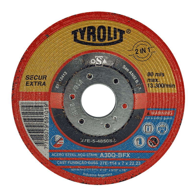 Disco Centro Deprimido 114X0.75