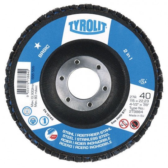 Disco Plano-Fibra  115Mm-G80