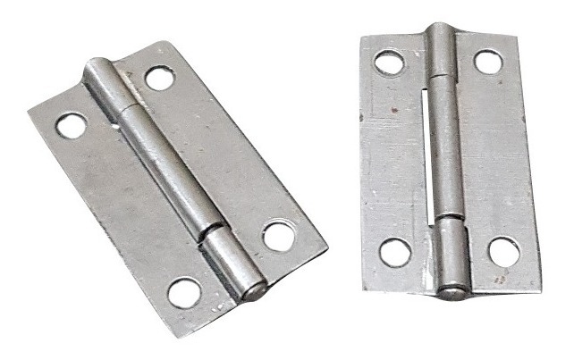 Bisagra Libro 38mm Niquelada