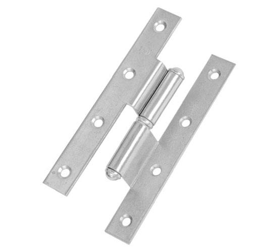 Bisagra Municion Doble Contacto 100x80 Zinc