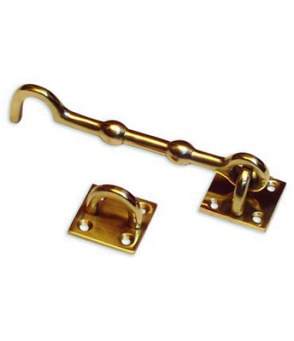 Gancho C/Viento Bronce 125mm