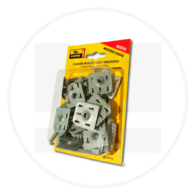 Fijacion Para Zocalos Y Molduras Fijaconta Max