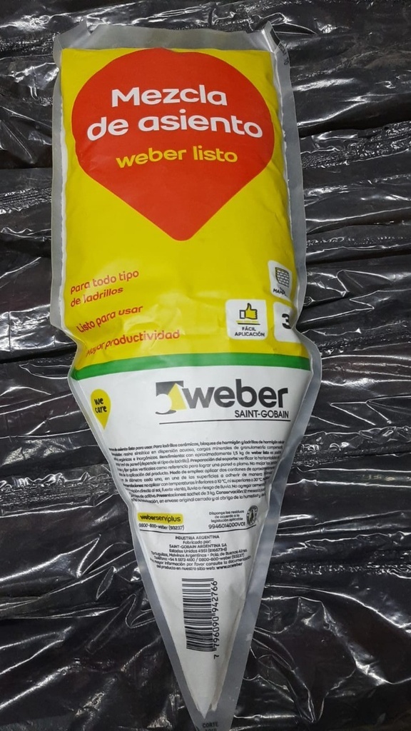 Manga Para  Weber Multiuso Plus $ X Unidad (Rollo X 28)