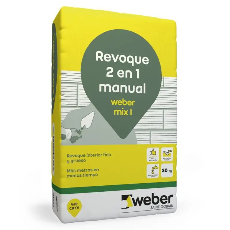 Revoque Mix E - 5kg WEBER  3 En1