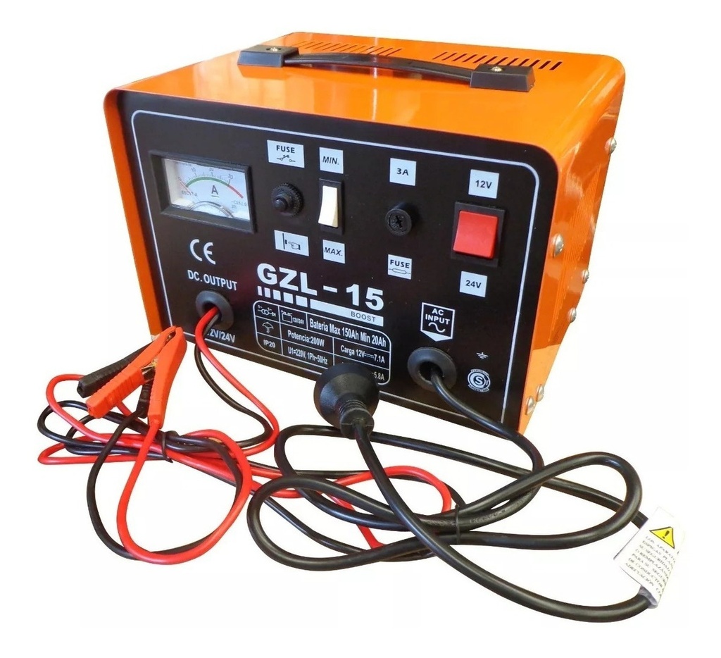 Cargador De Baterias GZL 20AM