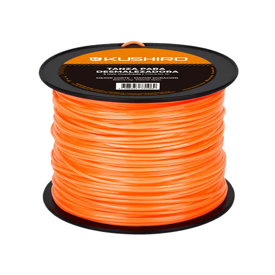 Rollo Tanza Cuadrada 2mm Bobina X 1 Kg