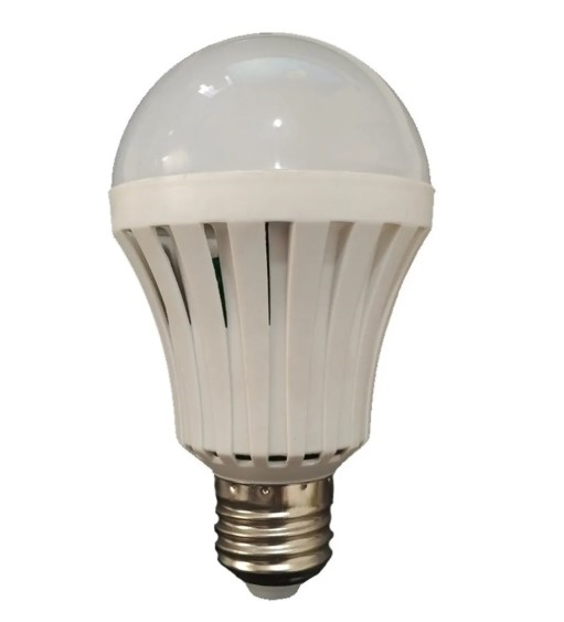 Lampara Led Auton.4hs  9W E27 Calida Importada